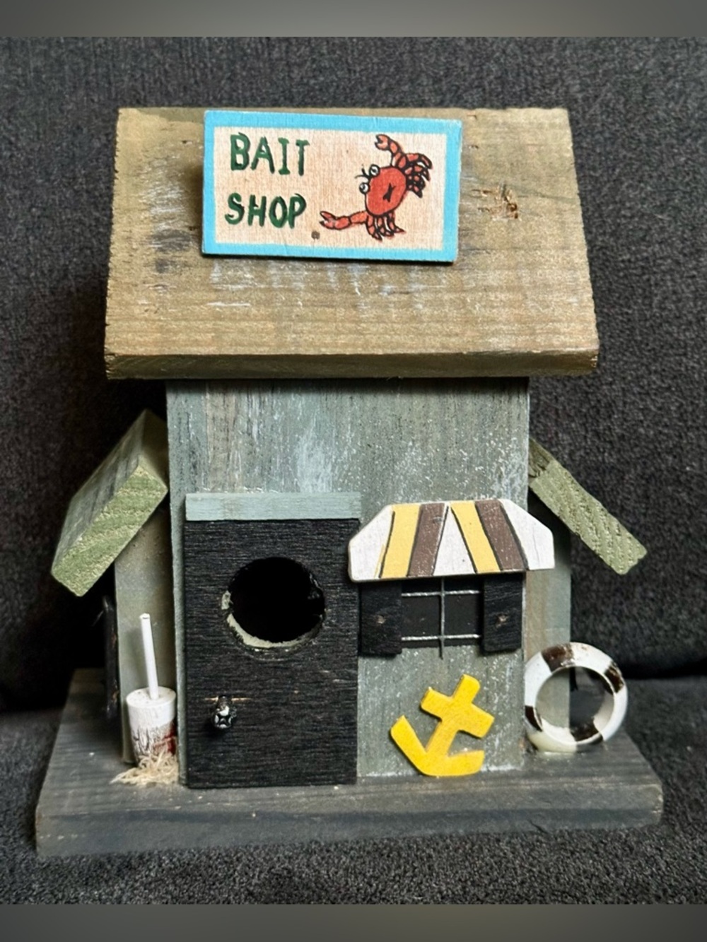 Bait Shop Wood Bird House